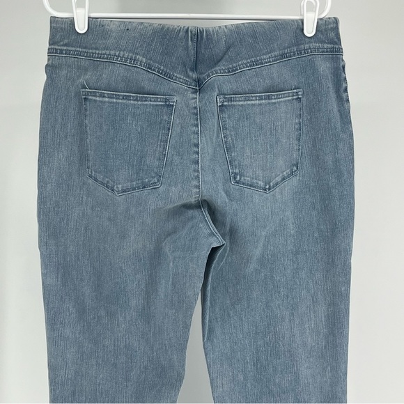 SOFT SURROUNDINGS NWT THE ULTIMATE SNAP UP LEGGINGS JEAN PANTS LIGHT WASH XSMALL - Picture 10 of 14